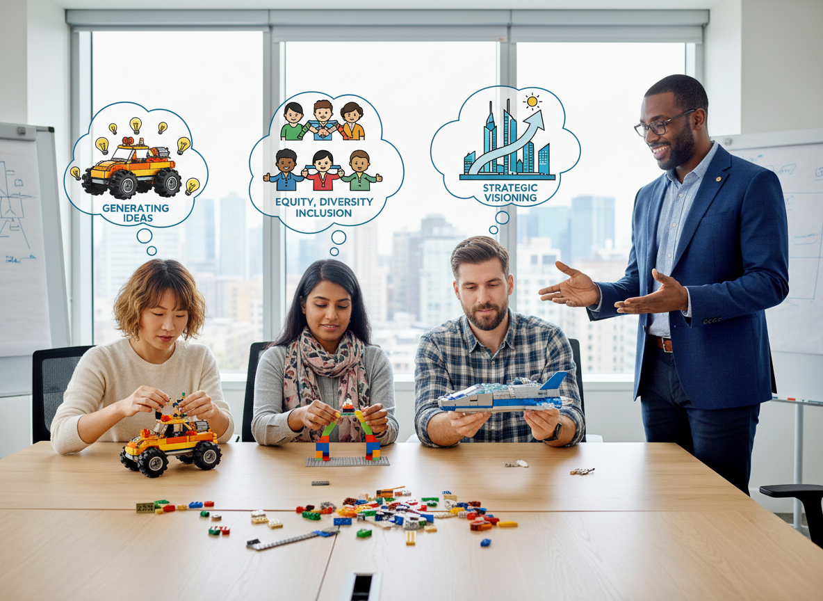 Strategic facilitation workshop in session